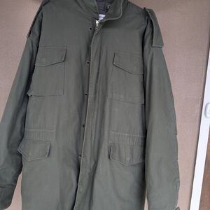 Rothco M-65 Dark Green Field Jacket With Liner